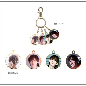 様々な「たなか」アクリルキーホルダー